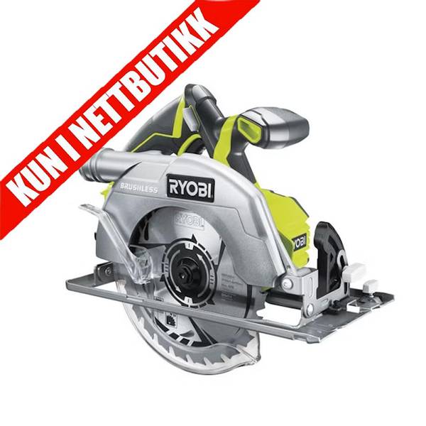 Bilde av Børsteløs Sirkelsag R18CS7-0 (Uten Batteri og Lader)