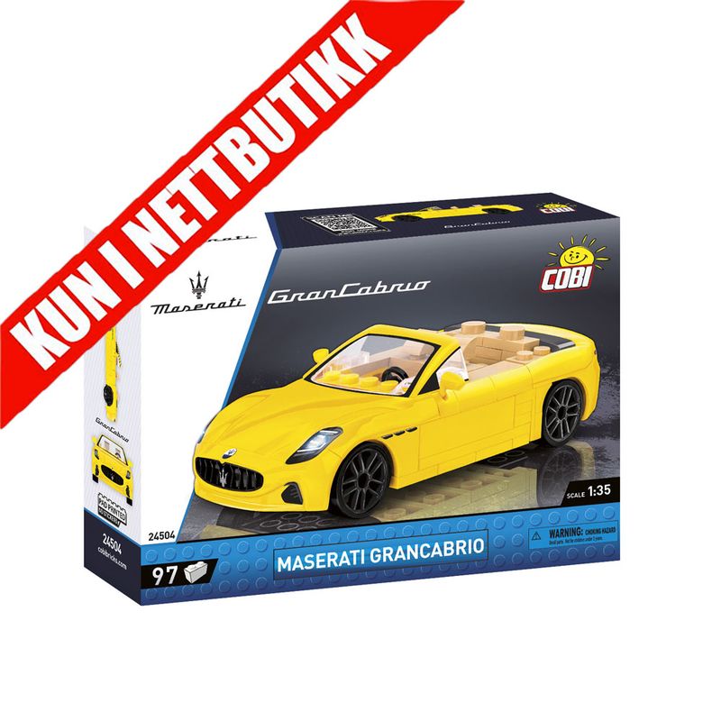 Cobi Byggesett 24504 - Maserati Grancabrio 24504