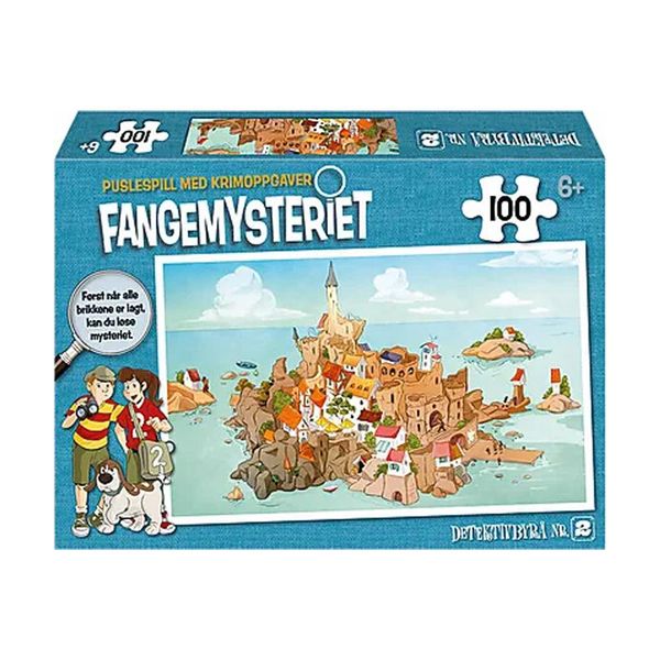 Hovedbilde Puslespill Fangemysteriet - Detektivbyrå Nr.2