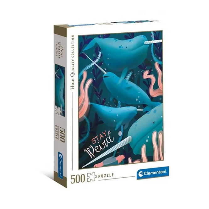 Hovedbilde Puslespill 500 Brikker - Narwhal