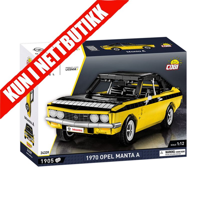 Cobi Byggesett 24339- 1970 Opel Manta A