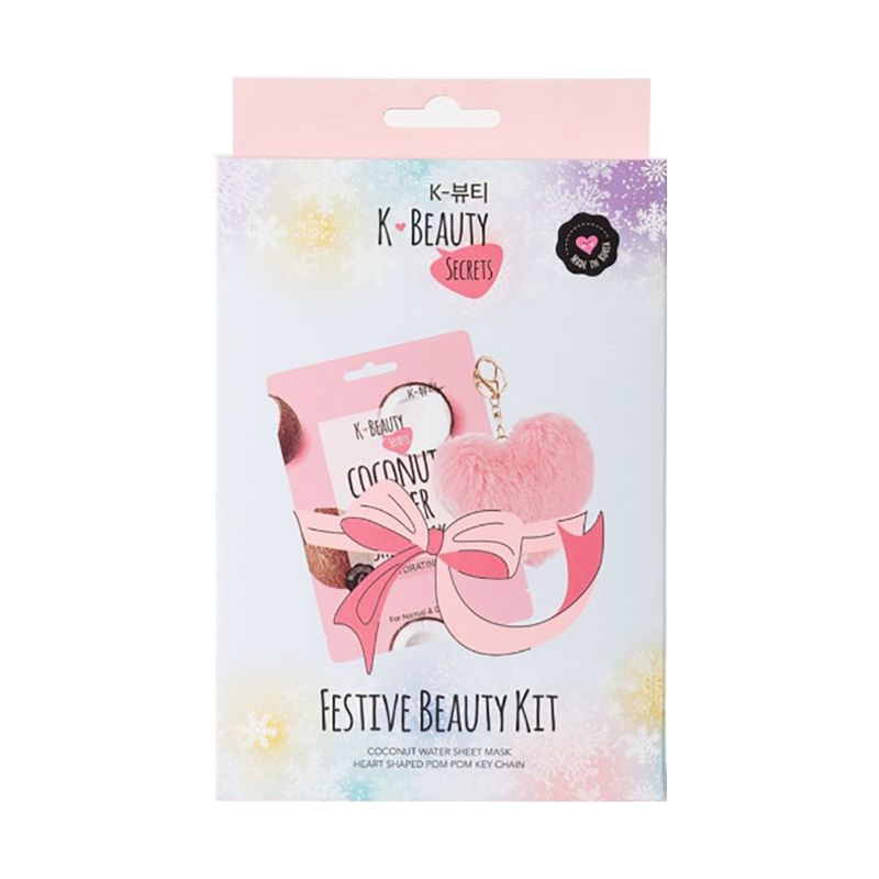 Festive Beauty Kit - Keychain & Sheet Mask