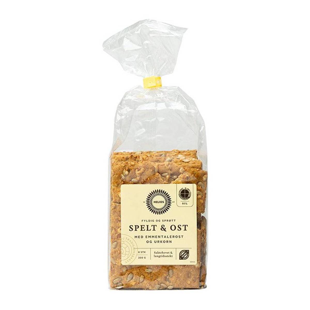Knekkebrød med Spelt og Ost