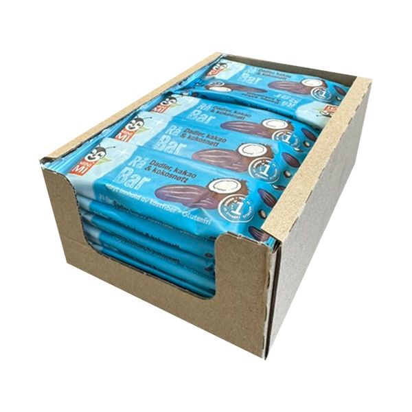 Hovedbilde Rå Bar Kakao & Kokos (Kartong 30 x 35g)
