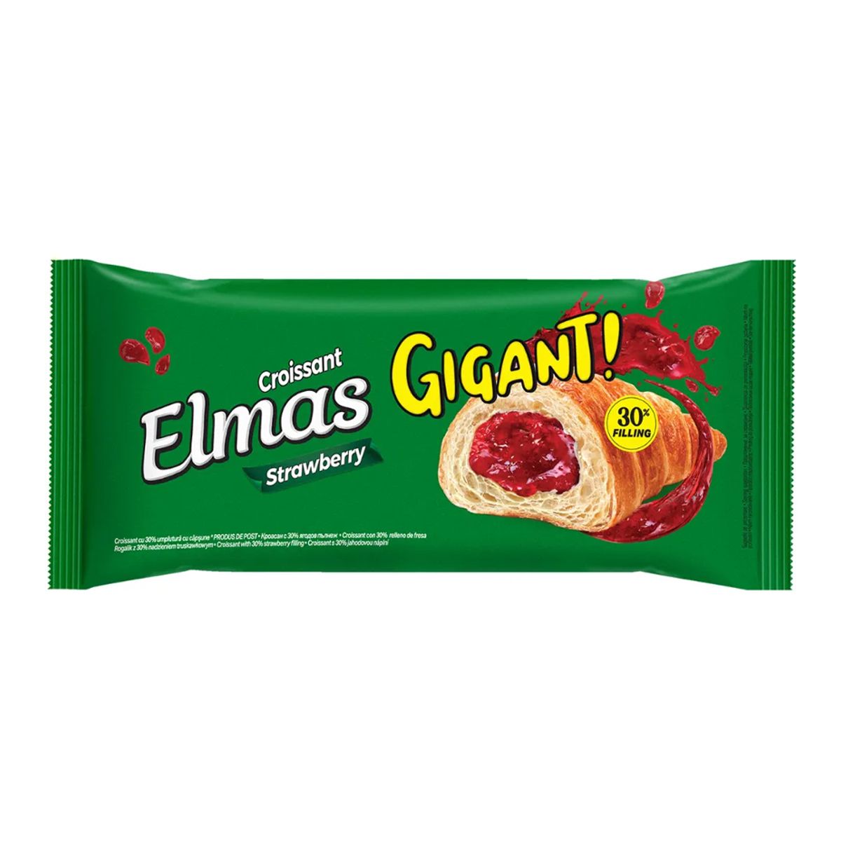 Croissant Gigant - Jordbær