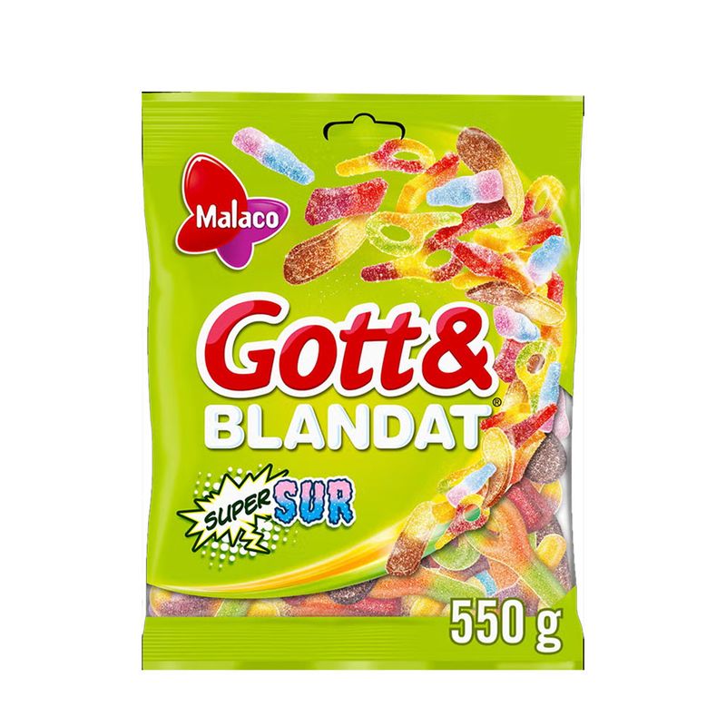 Gott & Blandat Supersur Travel Pack 550g