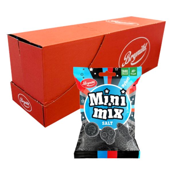 Hovedbilde Mini Mix Salt Lakris (Kartong 15 x 100g)