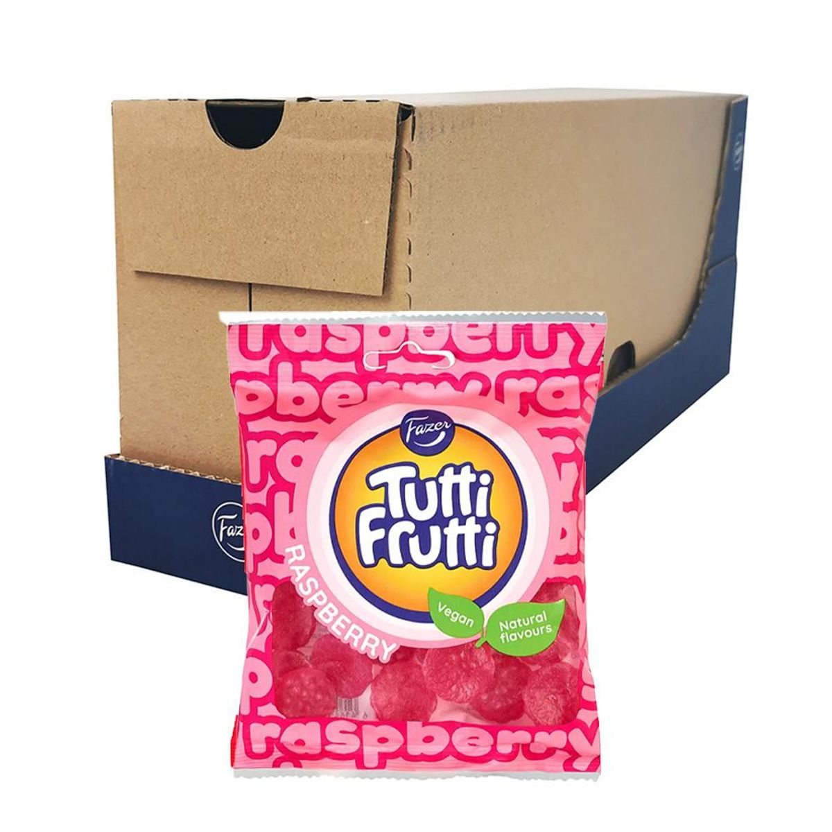 Tutti Frutti Raspberry (Kartong 24 x 90g)
