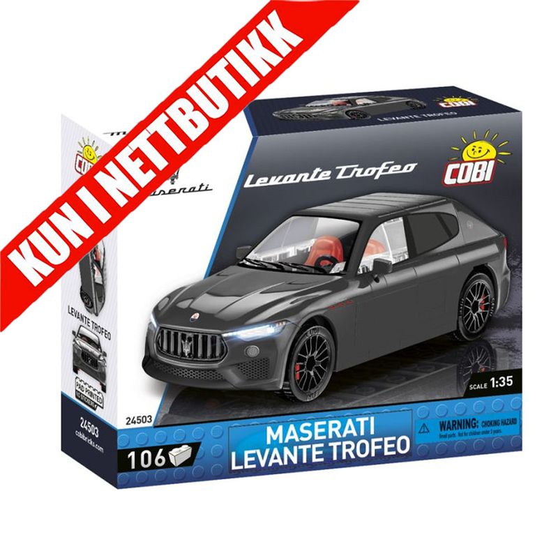 Cobi Byggesett 24503 Maserati Levante Trofeo 