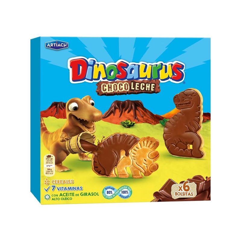 Dinosaurkjeks med Melkesjokolade
