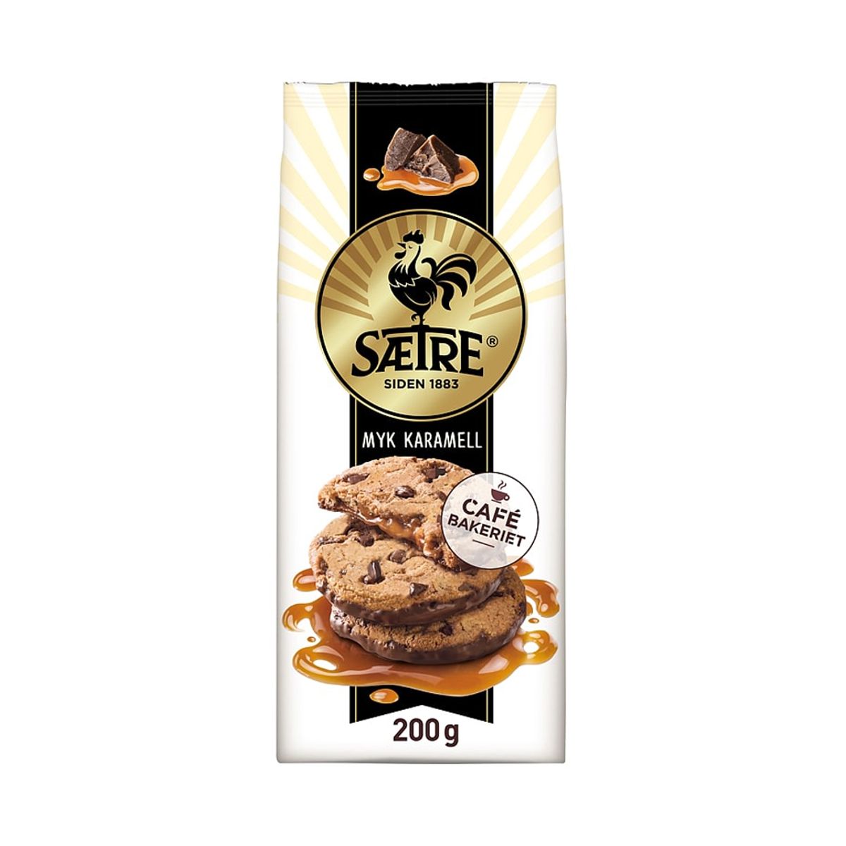 Cafebakeriet Karamell Cookies