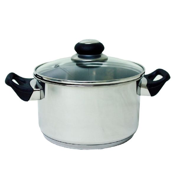 Hovedbilde Stålkjele med Glasslokk - 5,8l