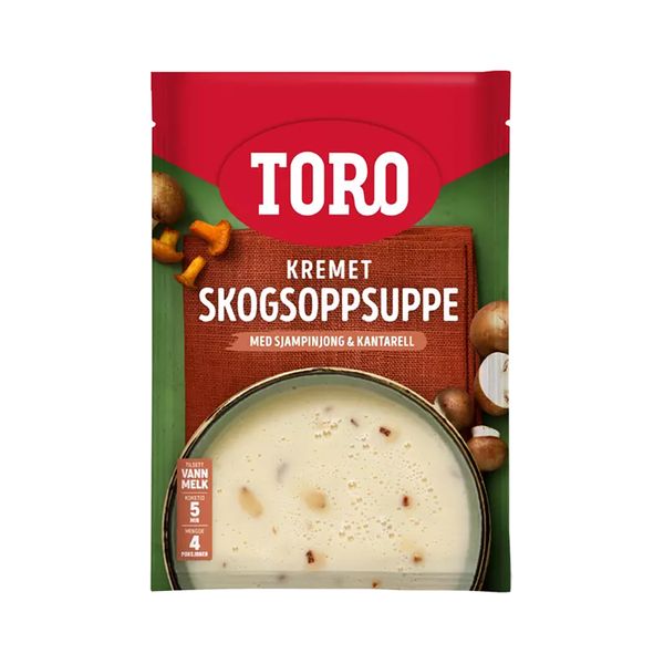 Kremet Skogsoppsuppe