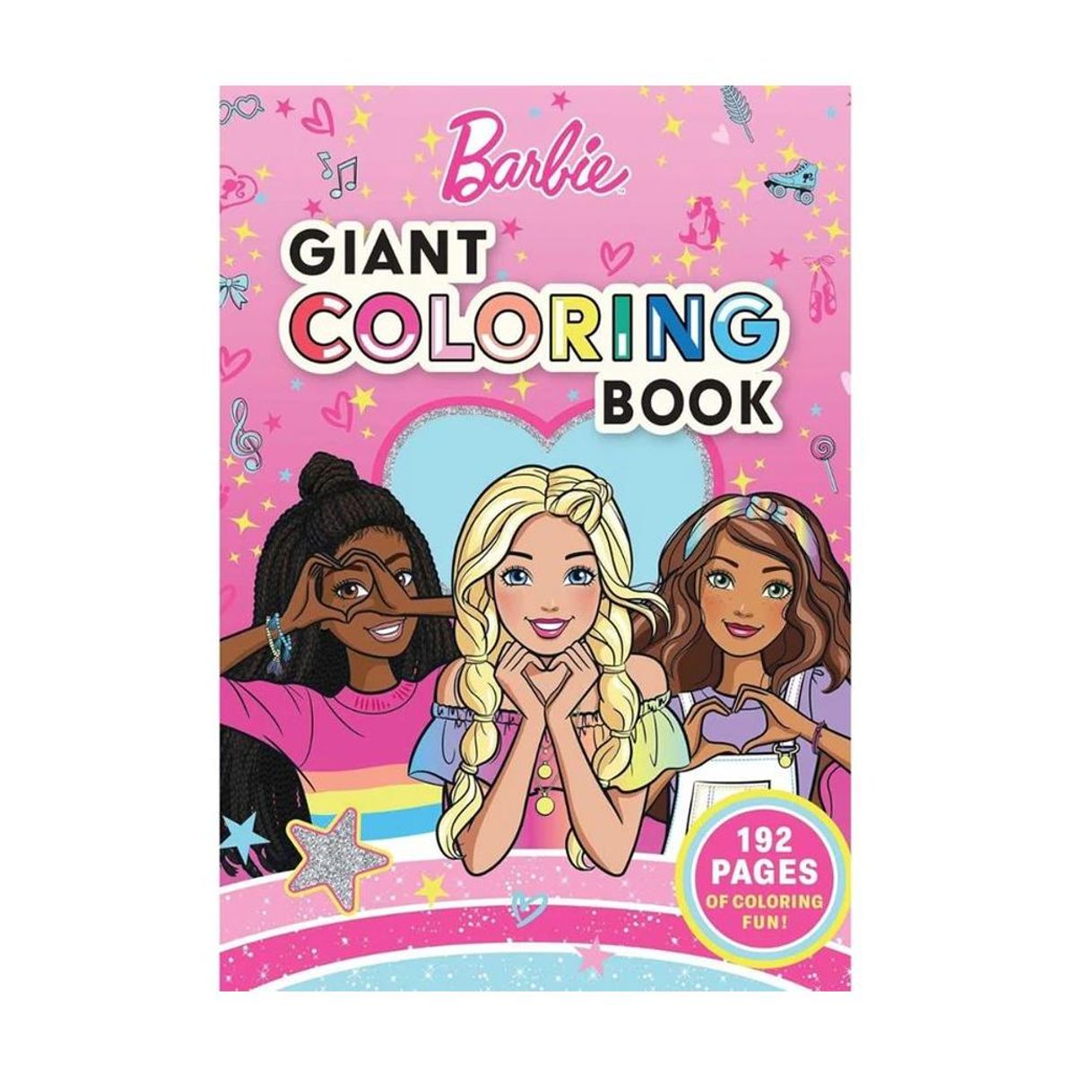 Giant Colouring Book - Barbie