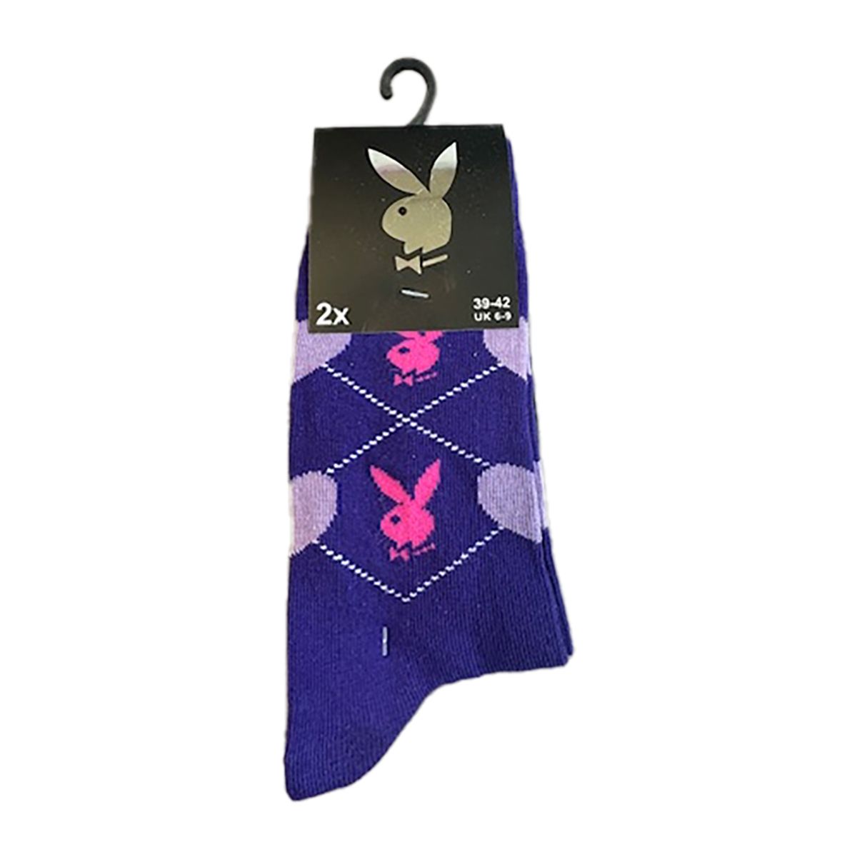 Playboy Damesokker 2pk - 39-42