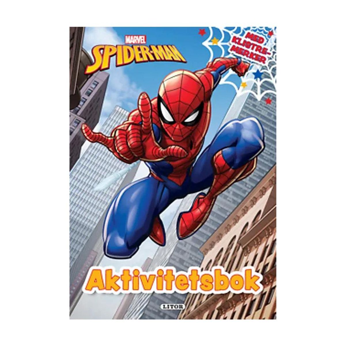Spiderman Aktivitetsbok med Klistremerker