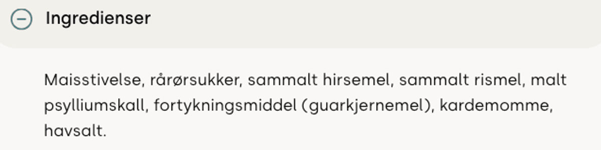 Glutenfri Bollemix