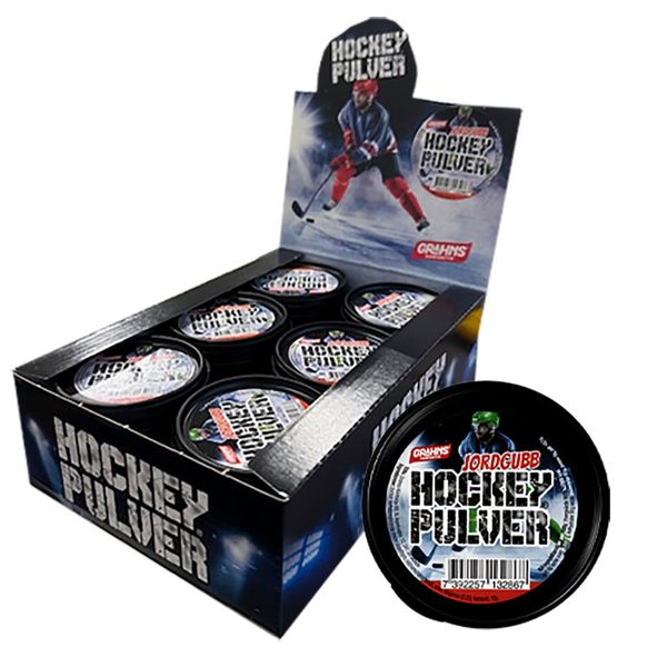 Bilde av Hockey Pulver Jordgubb (Kartong 30 stk)