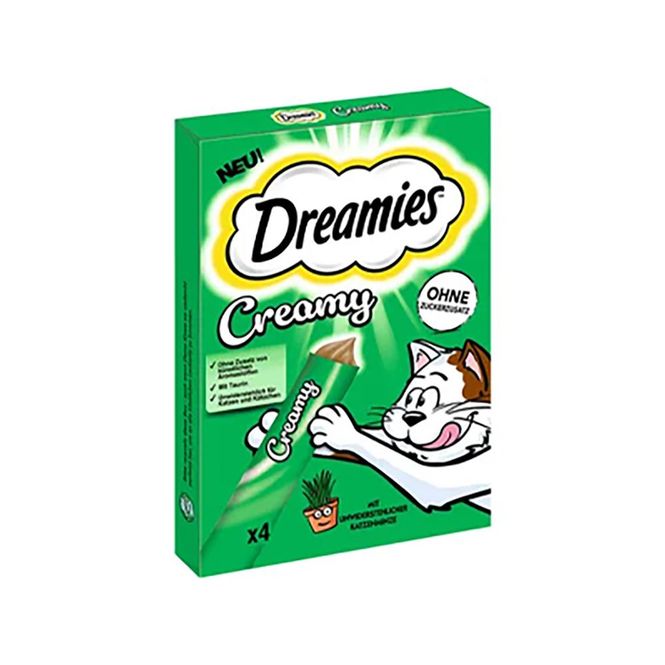 Hovedbilde Dreamies Creamy x4 Kattemynte