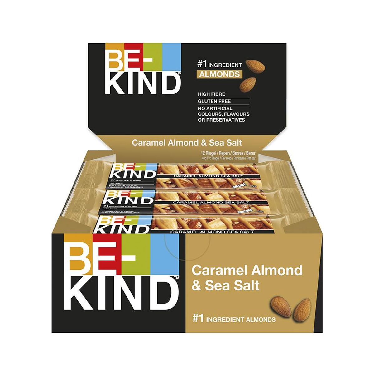 Caramel Almond & Seasalt (Kartong 12 Barer)