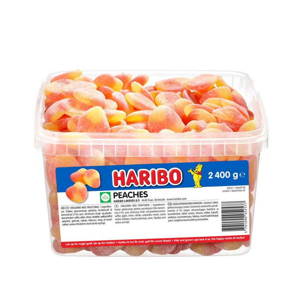 Haribo Fersken 2,4 kg