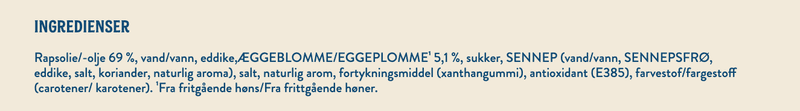 Classic Mayonnaise (Kartong 12 x 125ml)