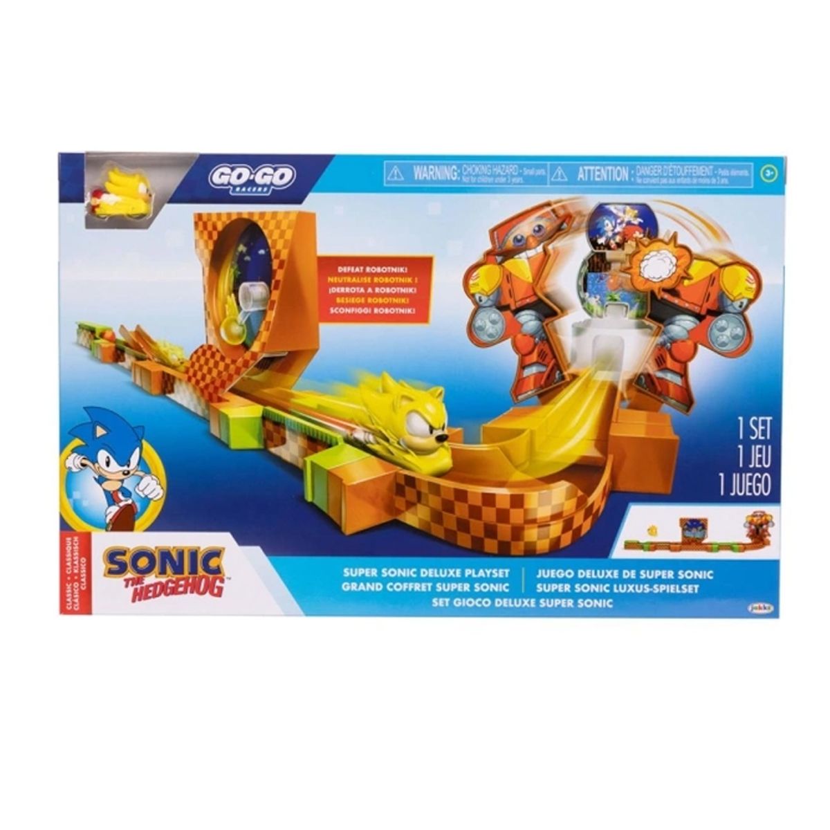 Sonic Go Go Racers Playset Deluxe